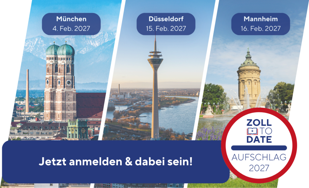Zoll to Date: Aufschlag 2027