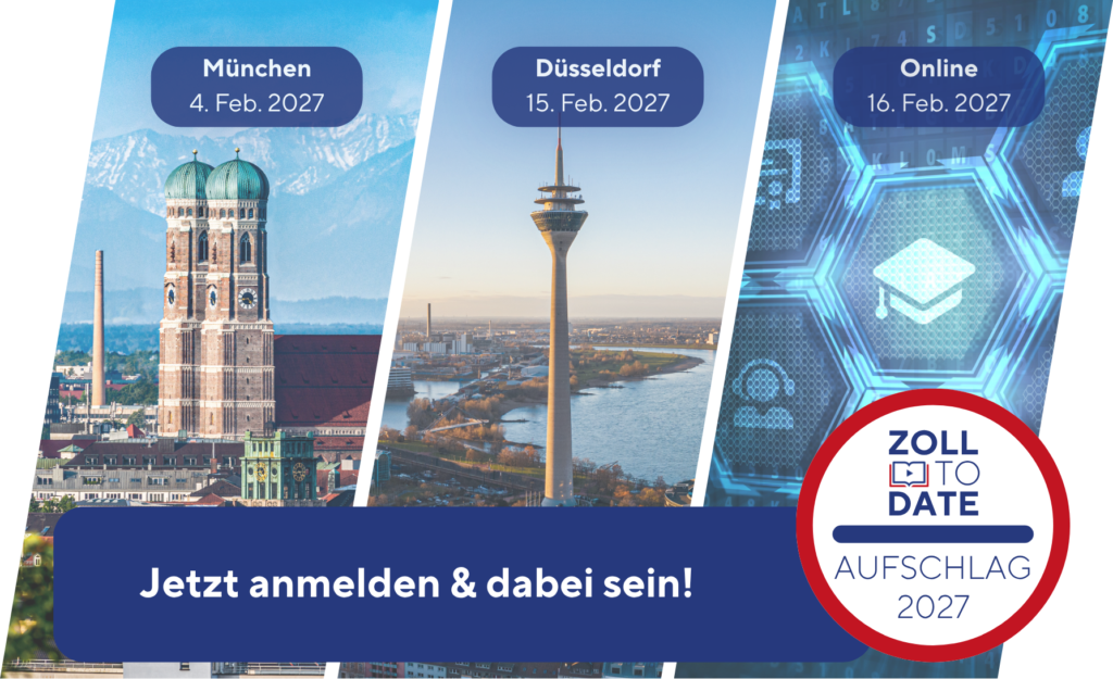Zoll to Date: Aufschlag 2027